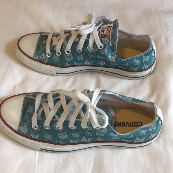 Cat Converse Sneakers - Picture 1 of 6